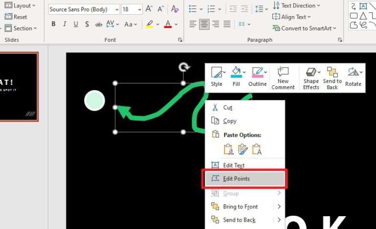 How To Create A Curved Arrow In PowerPoint Vegaslide