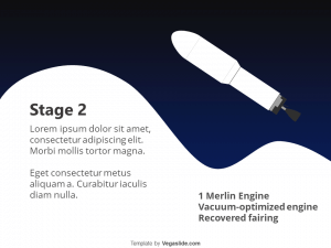 Falcon 9 Stages PowerPoint Template