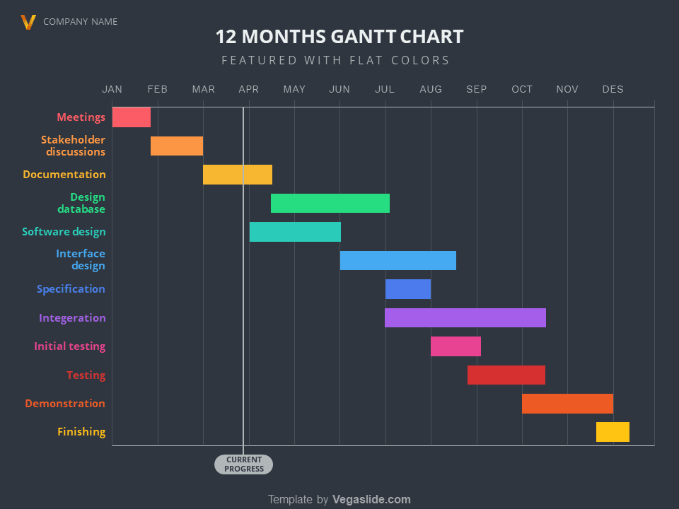 12-months-gantt-chart-with-flat-colors-powerpoint-template-vegaslide