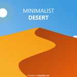 Minimalist Desert PowerPoint Template