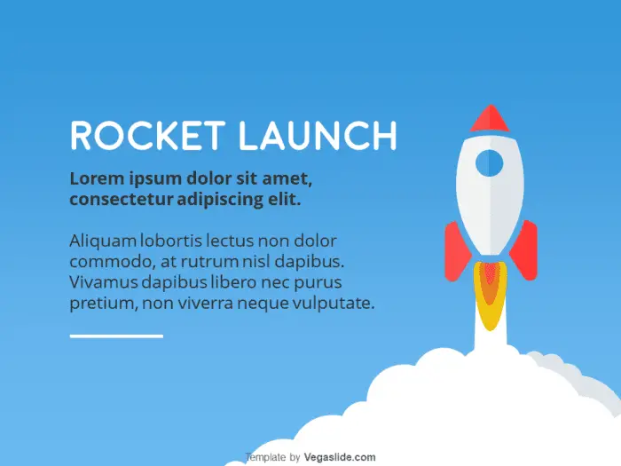 Rocket Launch PowerPoint Template