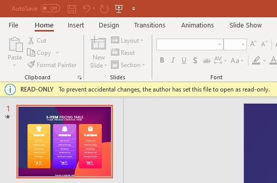 How to Make Your PowerPoint File Read-Only