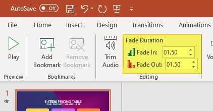 Powerpoint Fade In And Out