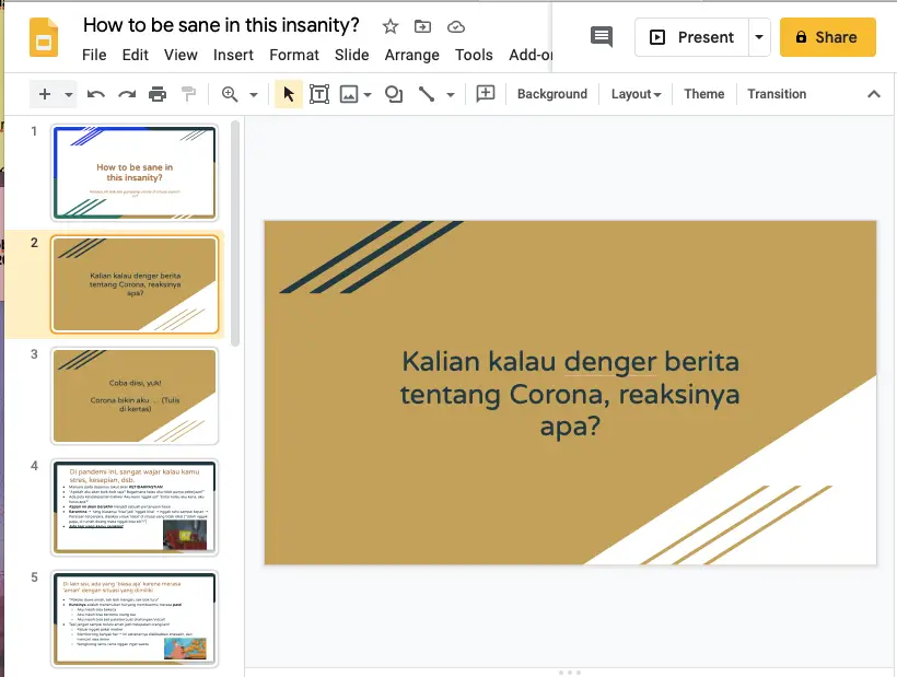 How to Add YouTube Videos to Google Slides 5 main slide
