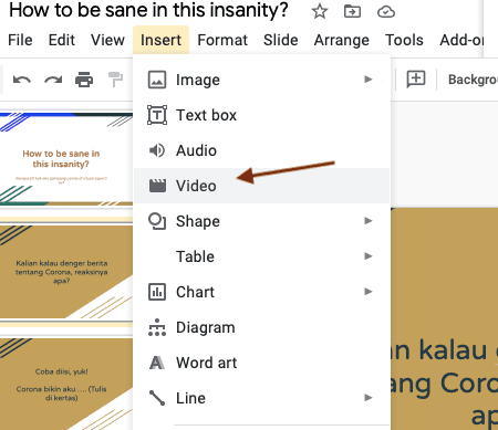 How to Add YouTube Videos to Google Slides 6 Add YouTube Videos to Google Slides