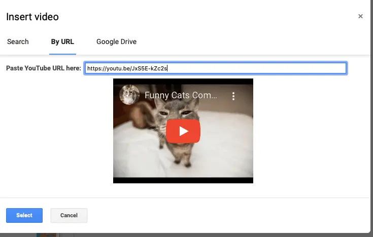 How to Add YouTube Videos to Google Slides 8 Add Youtube videos to Google Slides