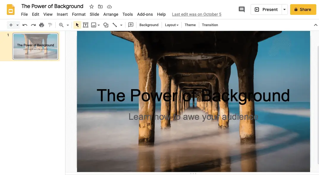 Save Google Slides into PDF