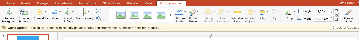 Image transparent in Powerpoint tutorial