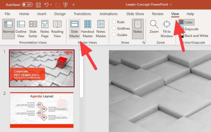 How to Create a Watermark in All PowerPoint Slides 4