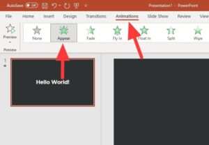 How to Make Text Appear on Click in PowerPoint - Vegaslide