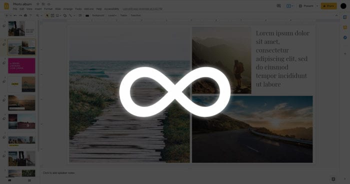 How to Make a Google Slide Presentation Loop Endlessly