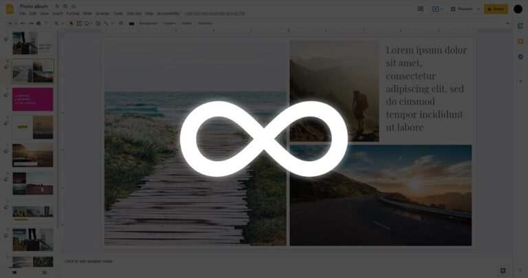 google slide presentation on loop
