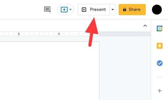 can you loop google slides presentation