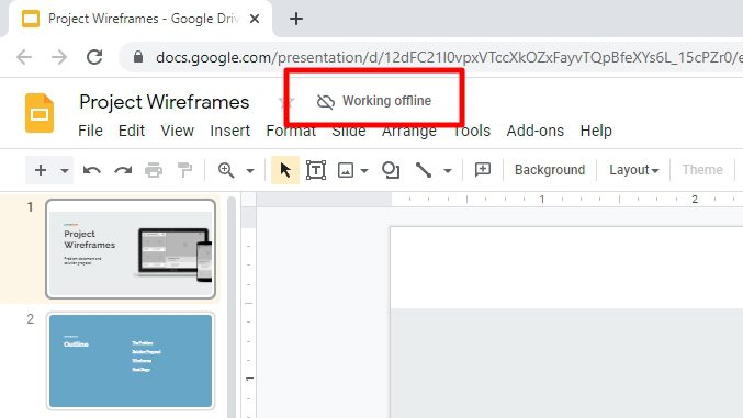 How to Present Google Slides While You Offline