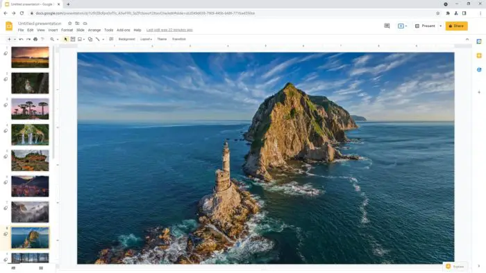 How to Make a Google Photos Slideshow with Google Slides