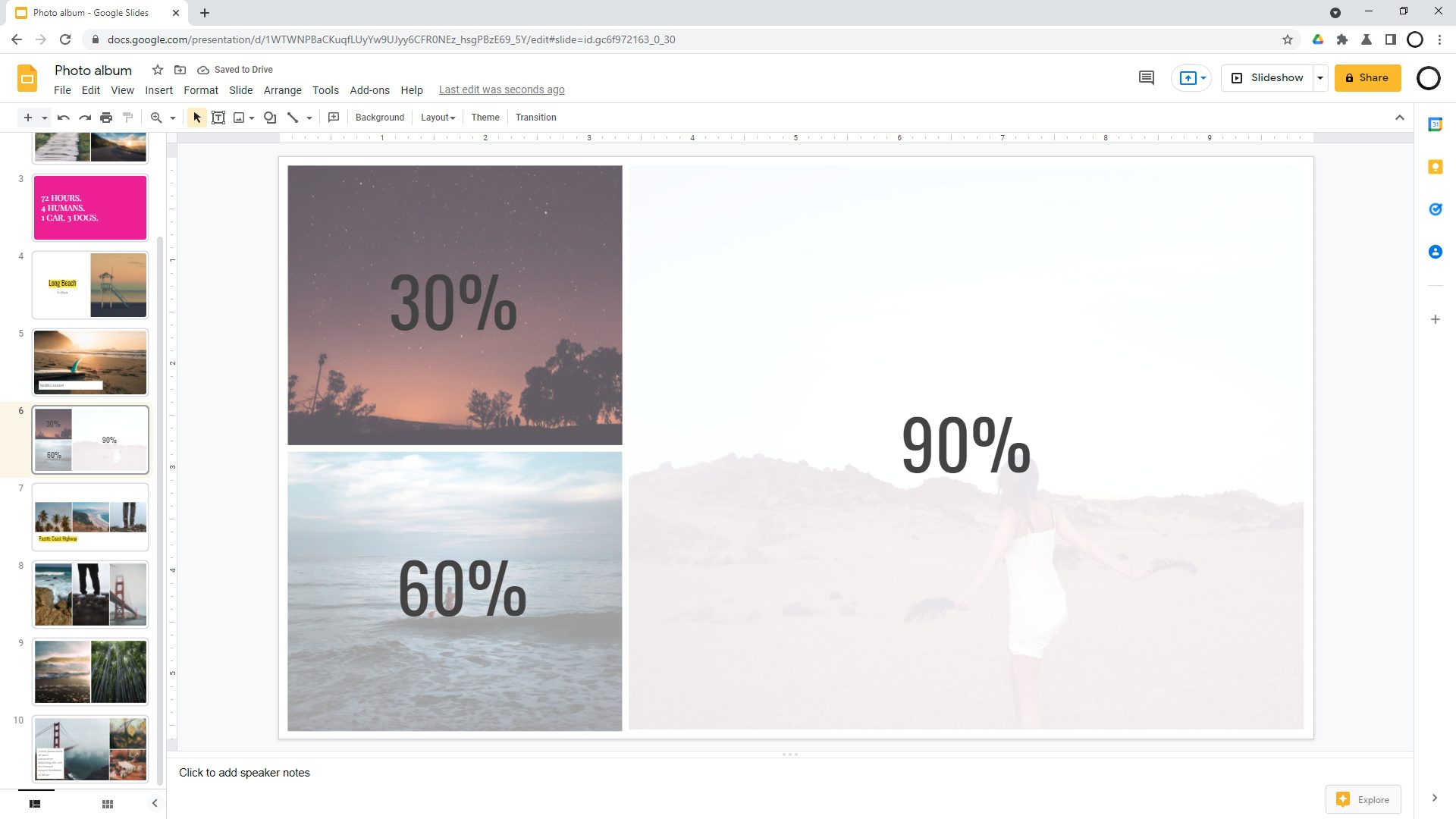 how to make a background picture in google slides