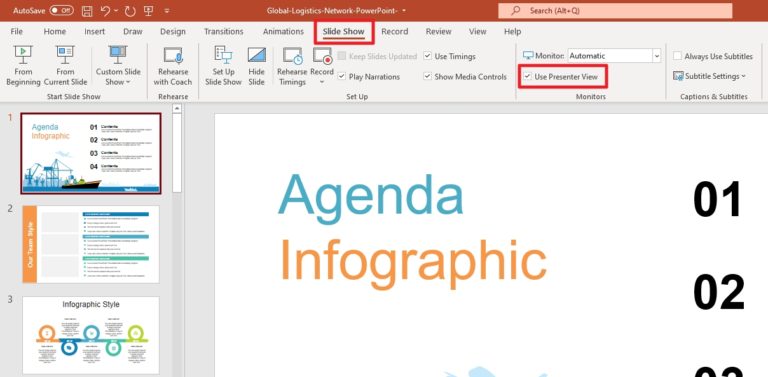 How To Use 'Presenter View' In PowerPoint - Vegaslide