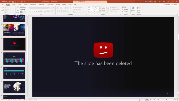 How to Delete a Slide in PowerPoint