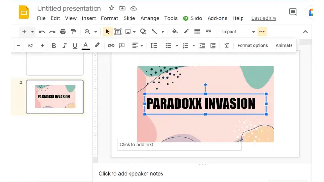 How to Make Text Wrap Around an Image in Google Slides