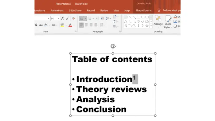 How to Add a Footnote in PowerPoint