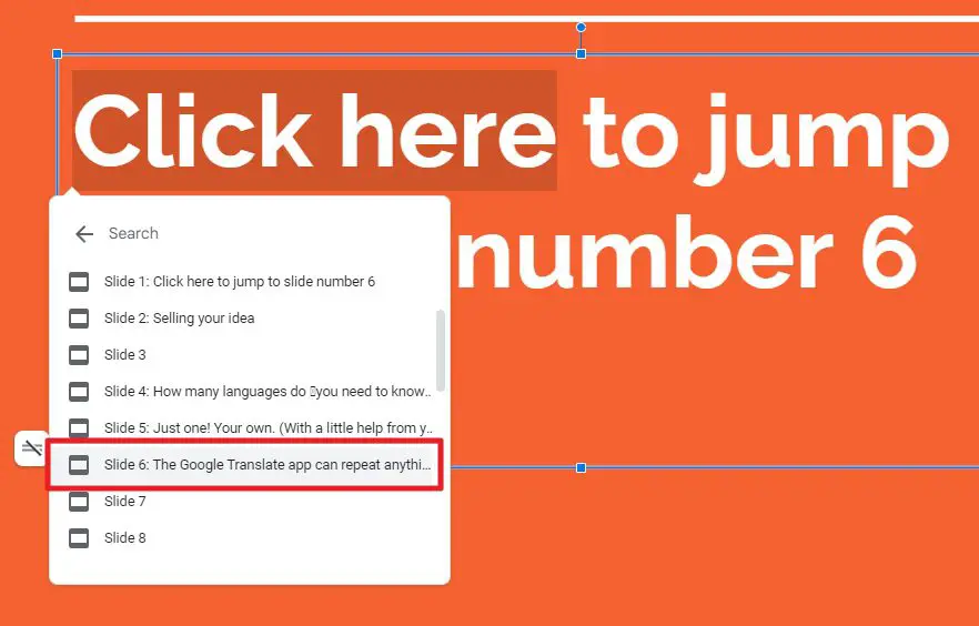  How To Link To A Specific Slide In Google Slides Vegaslide