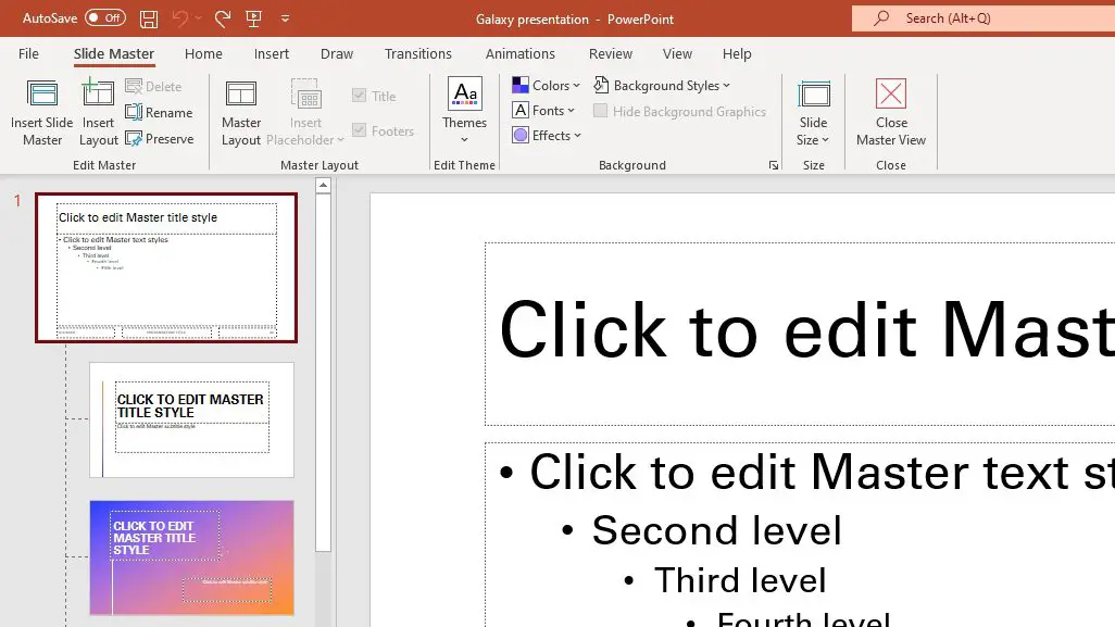 Slide Master và cách sử dụng trong PowerPoint - Với Slide Master, bạn có thể tạo ra những loại slide tùy chỉnh cho những dự án của mình. Cách sử dụng Slide Master sẽ giúp bạn tối ưu hóa thời gian và nâng cao chất lượng slide của bạn. Hãy cùng xem cách sử dụng và những hiệu ứng khác nhau mà Slide Master có thể tạo ra!