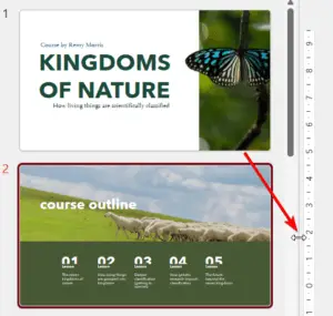 change order of appearance in powerpoint