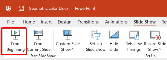 slideshow presentation clicker