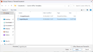How to Save a Presentation Template in PowerPoint - Vegaslide