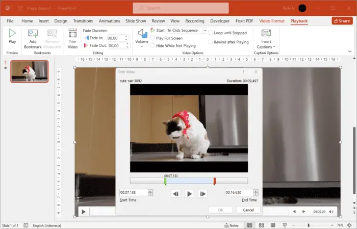 How to Trim a Video Easily with PowerPoint