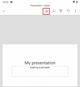 how to make power point presentation in phone