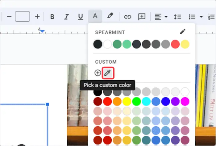 How to Use Color Picker on Google Slides