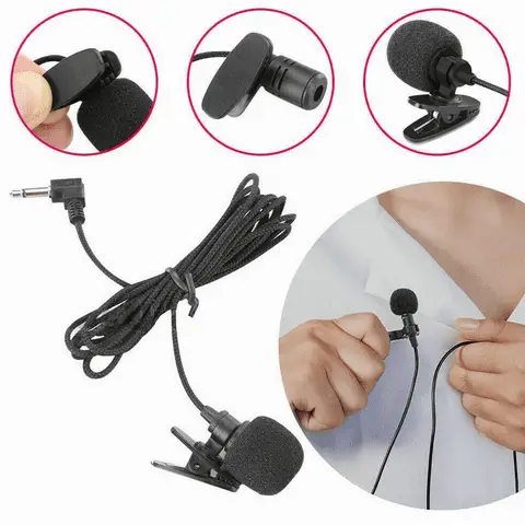 wireless microphone for computer presentation