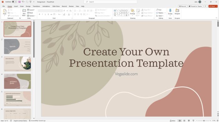 How to Create a Template in PowerPoint