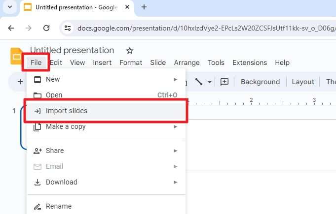 how to make canva presentation into google slides