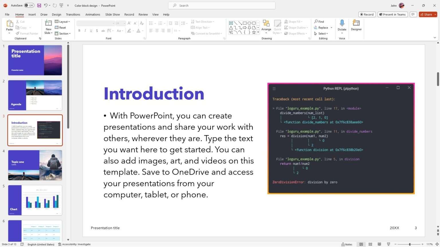 How to Display Code in Microsoft PowerPoint? - Vegaslide