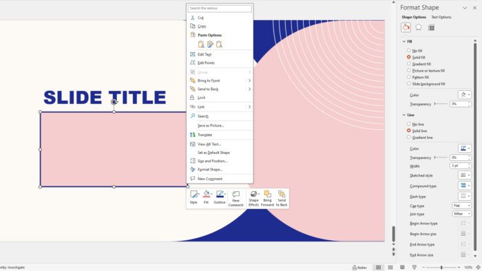 How to Change Shape Border Color in Powerpoint