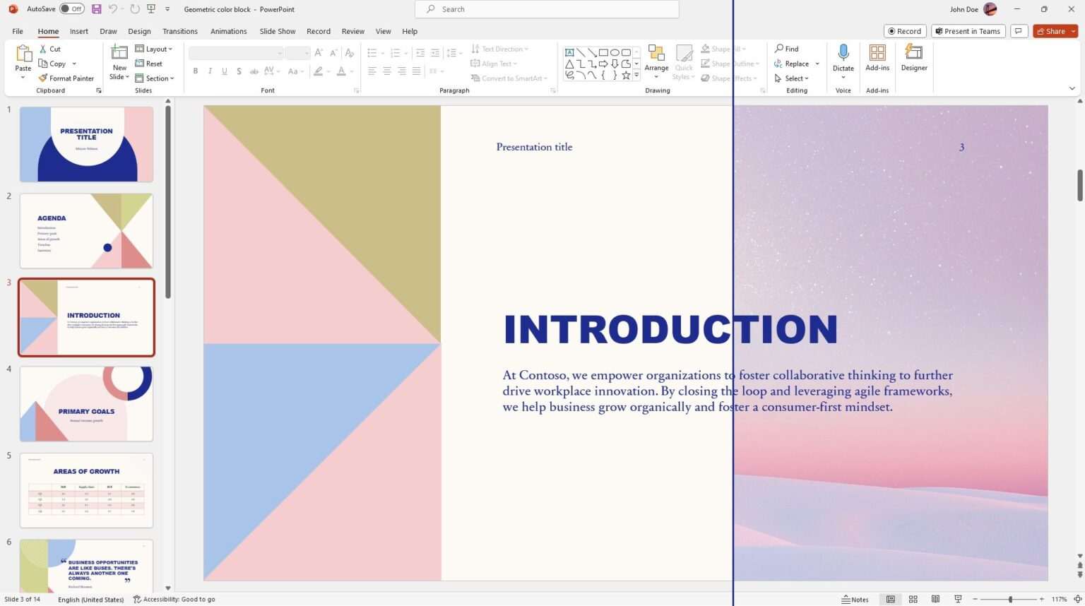 How to apply a text shadow in powerpoint vegaslide