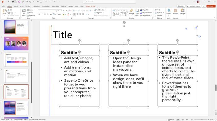How to Add Text Boxes for PowerPoint