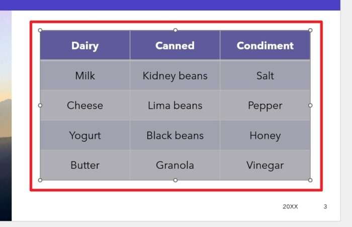 How to Change Table Border Color in PowerPoint - Vegaslide
