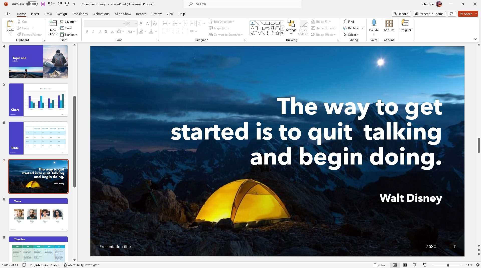 How to Blur Text in PowerPoint 3