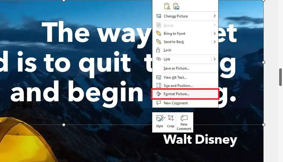 How to Blur Text in PowerPoint 10