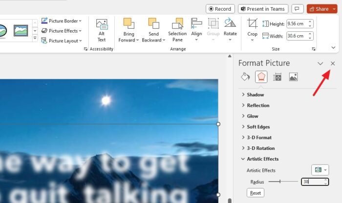 How to Blur Text in PowerPoint [2 Methods] - Vegaslide