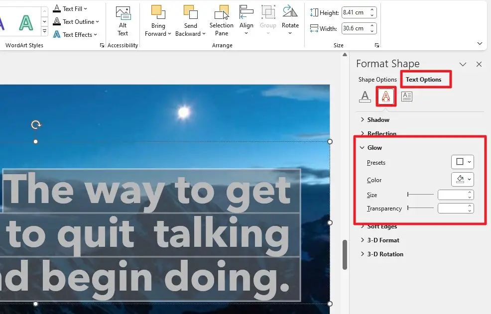 How to Blur Text in PowerPoint [2 Methods] - Vegaslide