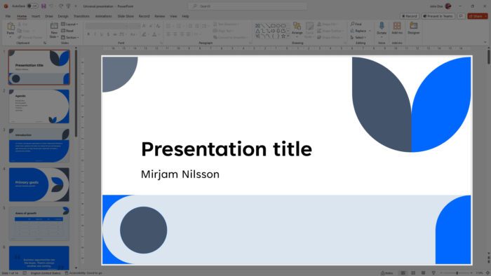 How to Screenshot a PowerPoint Slide