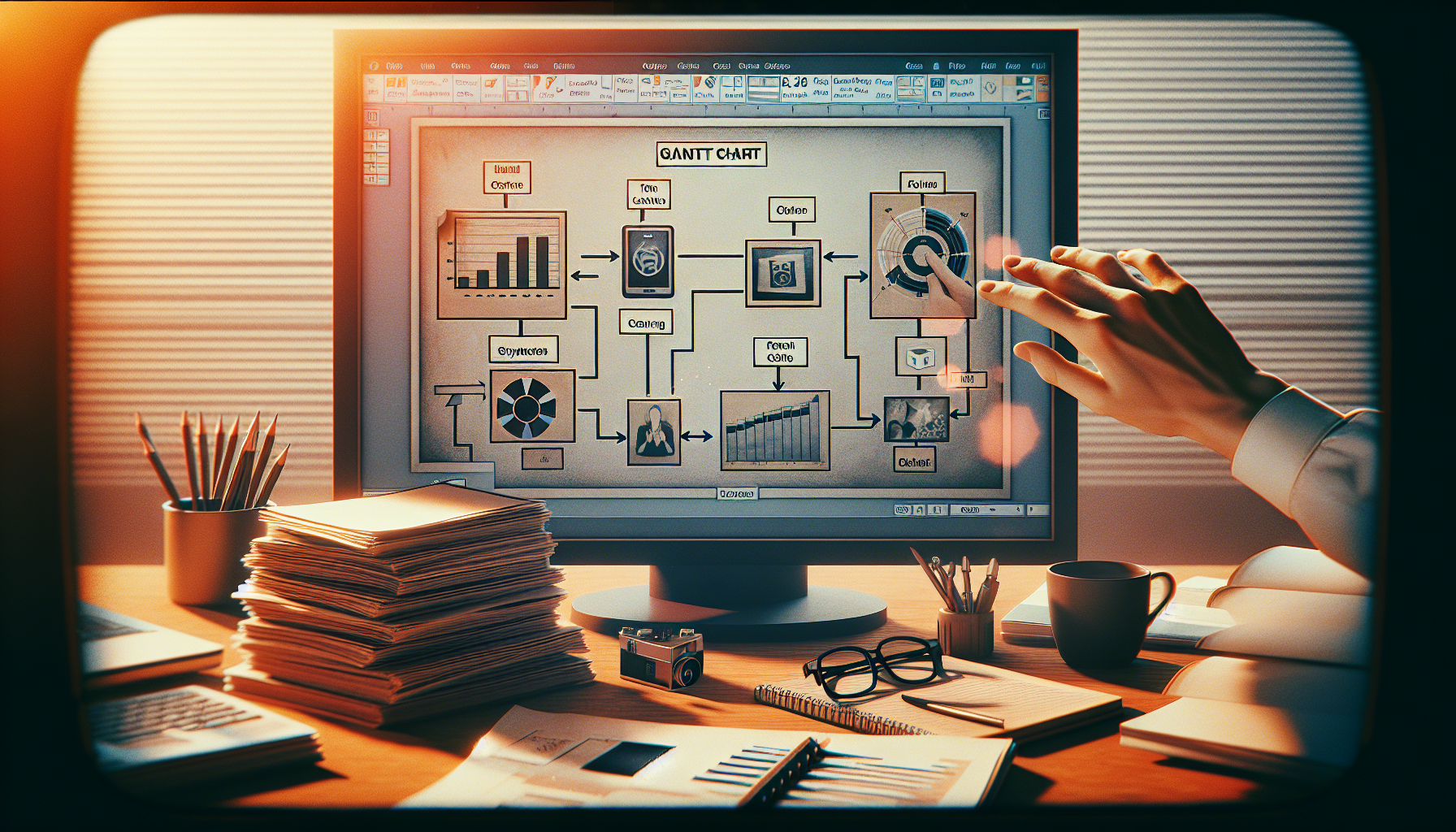 how-to-make-a-gantt-chart-in-powerpoint-vegaslide